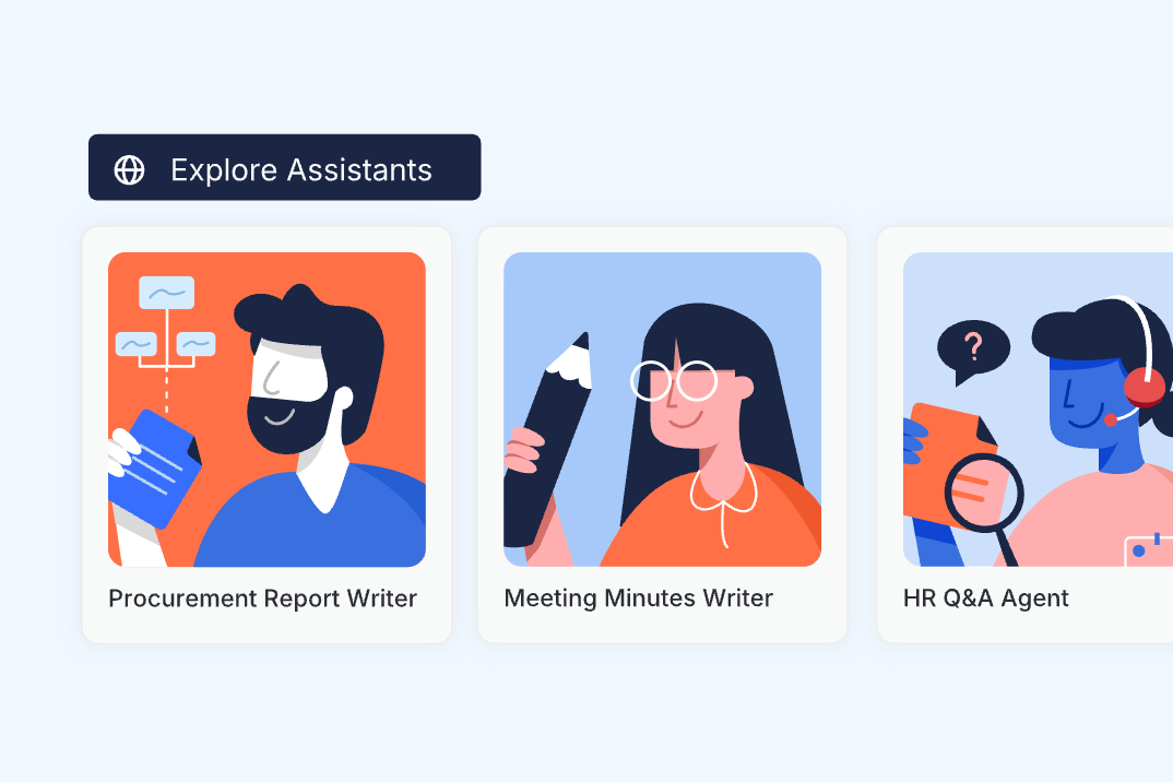 Assistant feature demonstration